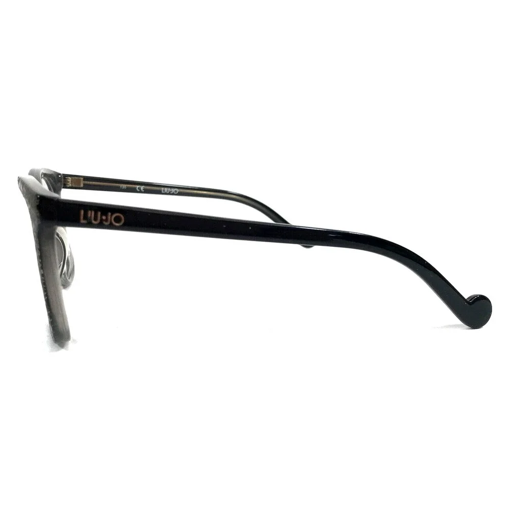 Liu Jo Eyeglasses Frames LJ2645 003 Black Gray Square Full Rim 53-17-135